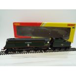 Hornby - an OO gauge model 4-6-2 locomotive and tender, label on box indicates DCC fitted,