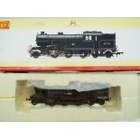 Hornby - an OO gauge model 2-6-4T Thompson LI tank locomotive, label on box indicates DCC fitted,