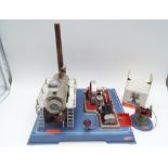 Wilesco - a boxed Wilesco Steam Engine (Dampfmaschine) # D20 - included in the lot is a Wilesco