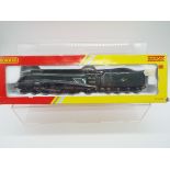 Hornby - an OO gauge model 4-6-2 locomotive and tender, label on box indicates DCC fitted,