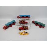 Corgi Toys - Six unboxed collectible diecast model vehicles from Corgi Toys.