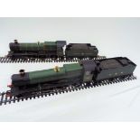 Hornby - two OO gauge model 4-6-0 locomotives and tenders running nos 4935 'Ketley Hall' and 4953