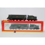 Hornby Super Detail - an OO gauge model 4-6-2 locomotive and tender, West Country class,