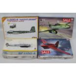 Dragon - Hasegawa - Eduard - 4 x boxed aircraft model kits in 1:32 & 1:48 scale,