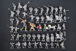 Ral Partha - An unboxed and largely unpainted collection of approximately 50 white metal 'Ral