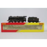 Hornby - an OO gauge model 4-6-0 locomotive and tender, running no 46100, BR green lined livery,