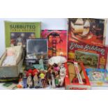 Dinky Toys - Model Kits - Teleplay Console - Tom Thumb cards.