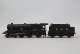 Hornby - an OO gauge model 4-6-0 locomotive and tender, running no 5156 'Ayrshire Yeomanry',