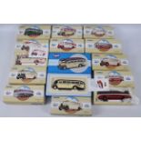 Corgi - 12 x boxed limited edition bus and coach models including Burlingham Seagull in Ribble