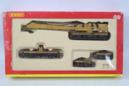 Hornby - an OO gauge model 75 ton Breakdown Crane 'ADB 141' weathered edition # R6204,
