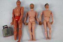 Palitoy - Hasbro - Kenner - Two vintage unboxed Action Man figures,