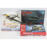 Airfix - ICM - 4 x factory sealed aircraft kits in 1:72 & 1:48 scale, Heinkel He 111H-20 # 48264,