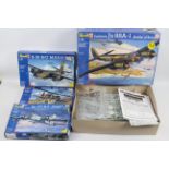 Revell - 4 x boxed aircraft model kits, Junkers Ju 88A-1 in 1:32 scale # 04728,