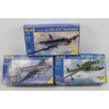 Revell - 3 x boxed aircraft model kits in 1:72 scale, Focke Wulf FW 200 # 04387,