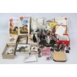 Airfix - Mountford - Wolf - ACW - Langley - Benassi - a mixed lot to include kits by Airfix,
