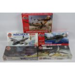 Airfix - 5 x factory sealed aircraft model kits including Short Sunderland III in 1:72 scale,