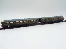 Hornby - an OO gauge model 2-Car DMU, BR Eastern green livery, running nos E 51843 and E 51823,