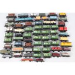 Lima - Hornby - Bachmann - 60 x unboxed OO gauge wagons including 20 x Prime Pork vans,