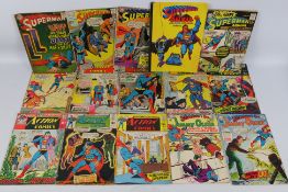 DC Comics - A collection of 14 Silver age DC Comics with a Bronze Age Superman & Batman 1997