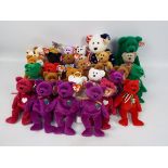 Ty Beanie - 27 x Beanie Baby bears and 2 x Beanie Buddy bears - Lot includes a Beanie Buddy