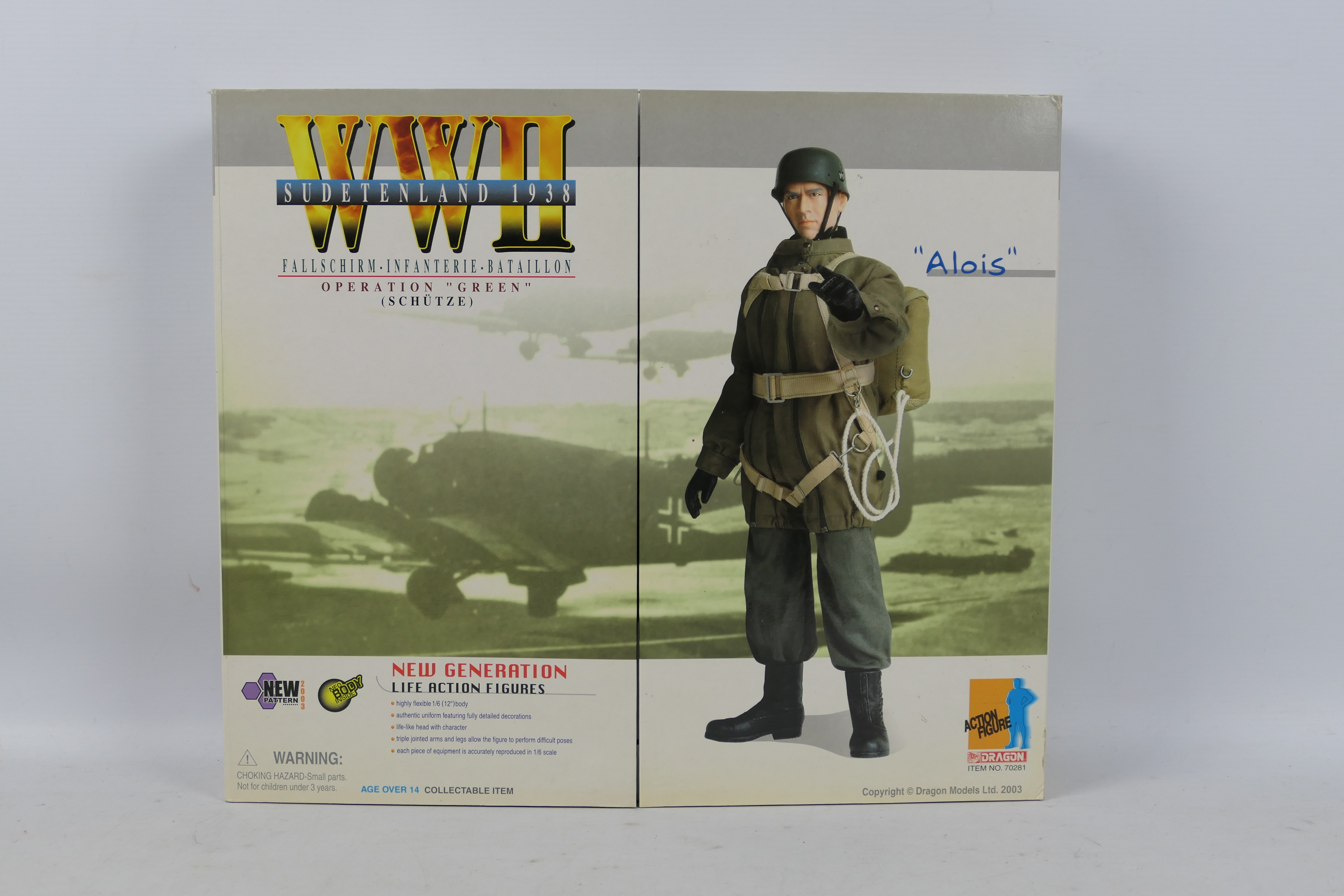 Dragon - A boxed Dragon #70281 1:6 scale WW2 Sudetenland 1938 "Alois", - Image 3 of 3