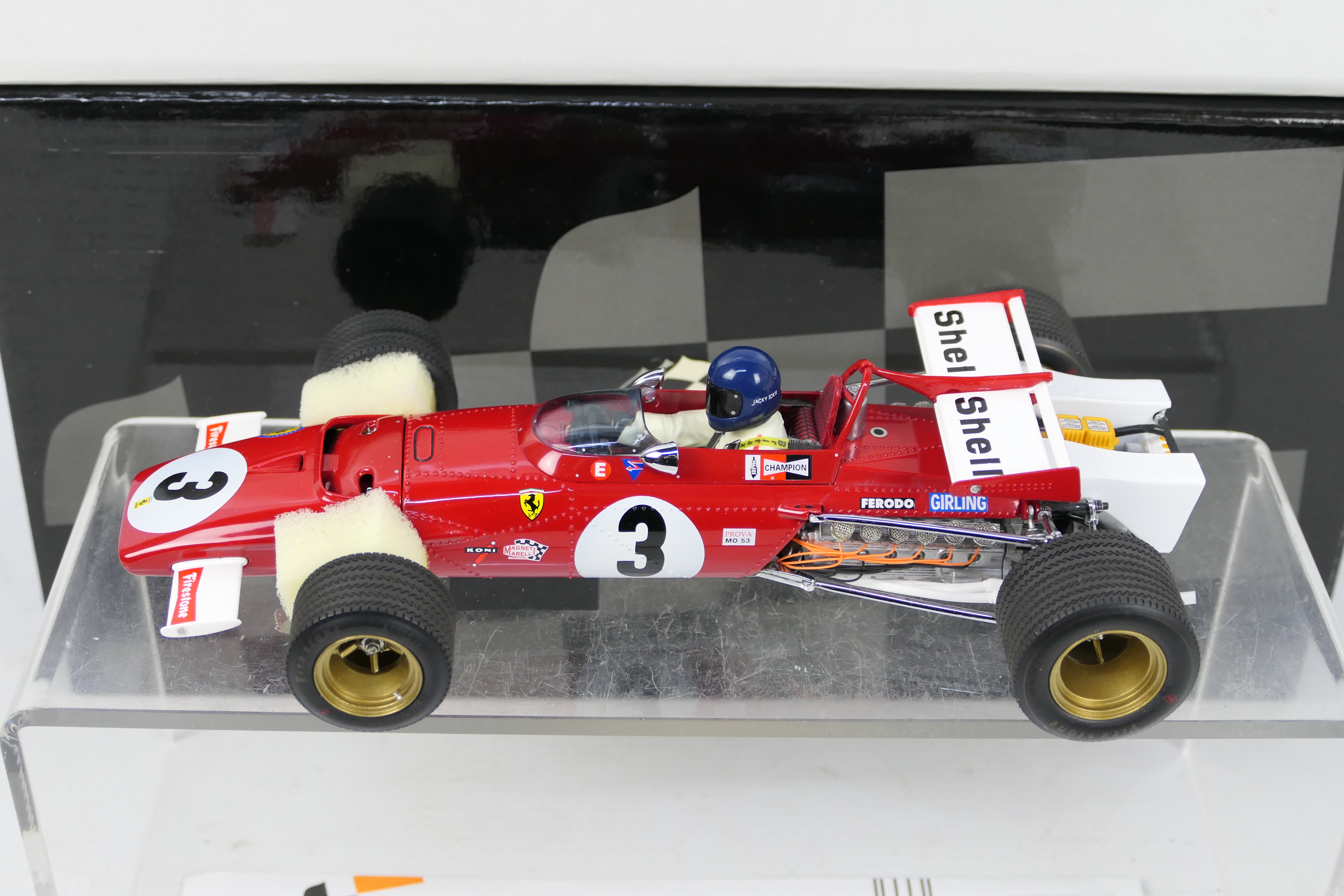 Exoto - Grand Prix Classics - A boxed 1970 Mexico Grand Prix winning Jacky Ickx Ferrari 312B - Image 2 of 5