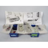 BBR - 2 x boxed model kits in 1:43 scale, 1999 Audi R8R # PJ219 and 1999 BMW V12 LMR # PJ210.