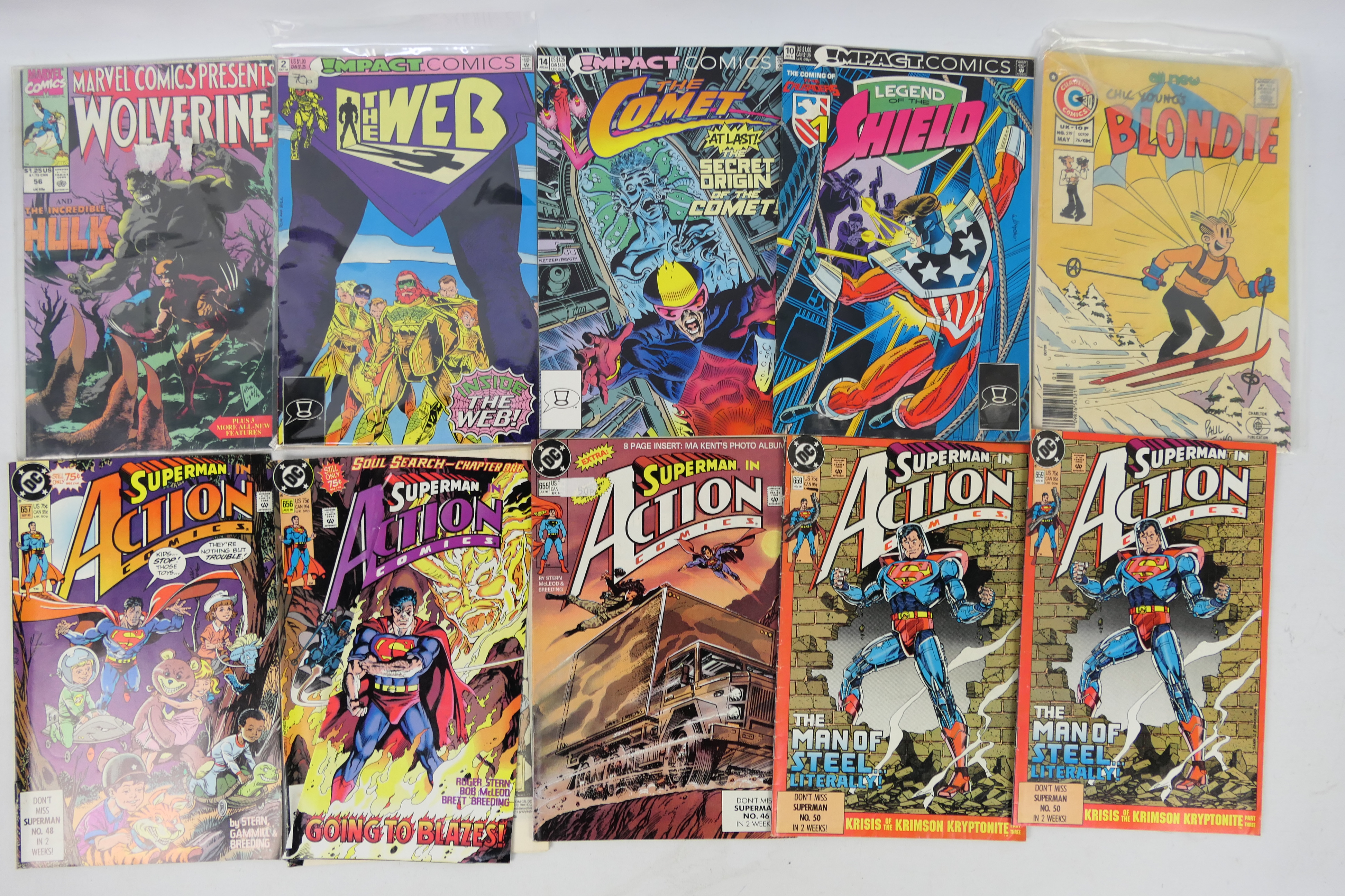 Marvel - DC - Charlton - In excess of 40 bronze, copper and modern age comics. - Image 2 of 5