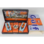 Fly - A boxed limited edition Porsche 917K Team Gulf 1970 Le Mans 24 hours set.