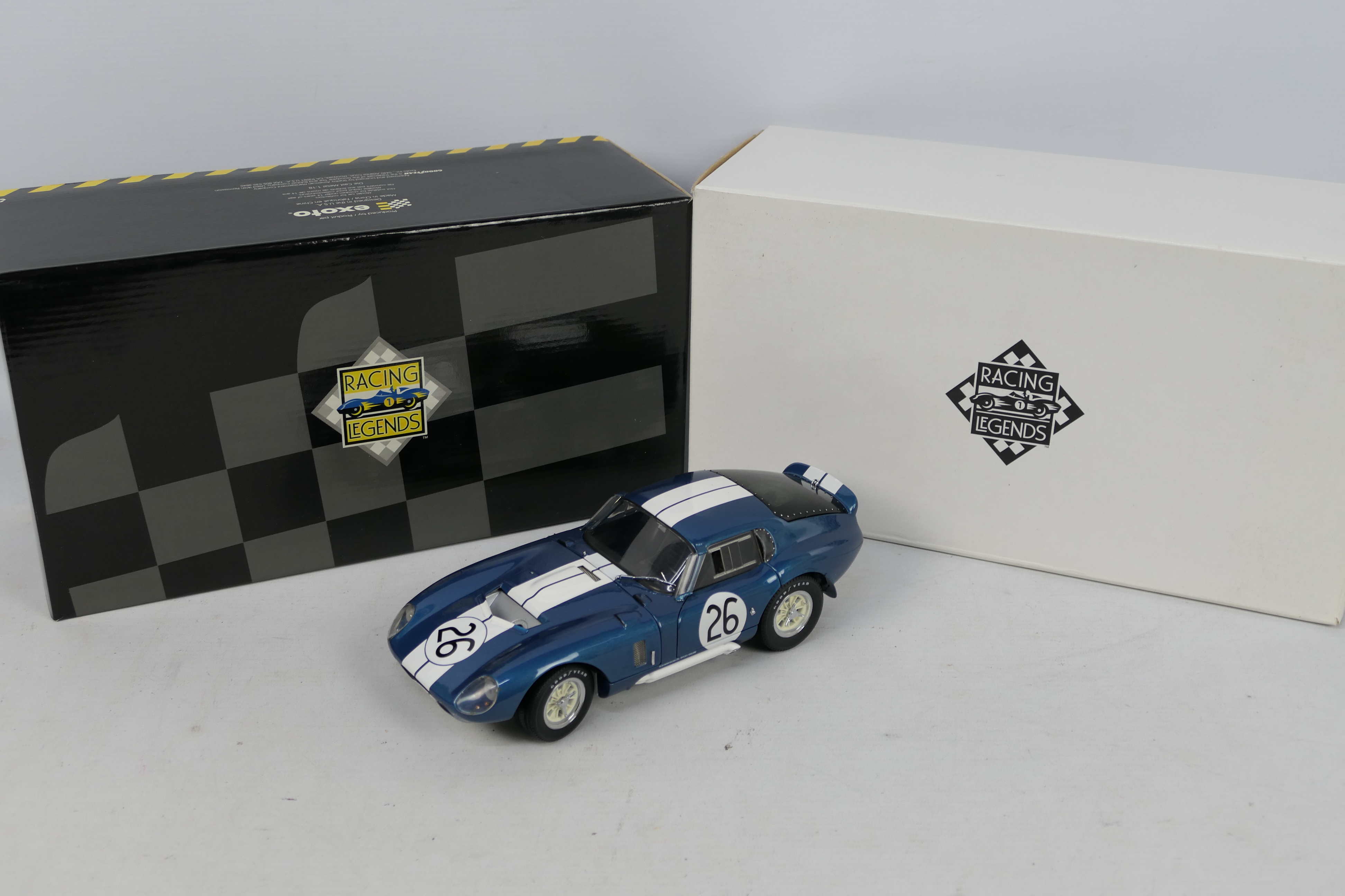 Exoto - Racing Legends - A boxed Cobra Daytona Coupe in 1:18 scale. # 18005. - Image 2 of 8