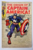 Marvel - Captain America (Cents copy) #109 January 1969 'The Origin of Captain America'.