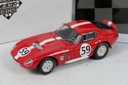 Exoto - Racing Legends - A boxed Cobra Daytona Coupe in 1:18 scale. # 18004.