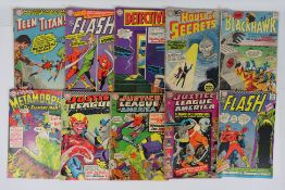 DC Comics - A collection of 10 silver age issue comics consisting of titles that include The Flash,