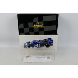 Exoto - Grand Prix Classics - A boxed Jody Scheckter 1976 Tyrrell P34 6 wheeler number 3 car in Elf