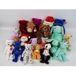 Ty Beanie - 14 x Beanie Baby Bears and soft toys,