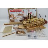 Model kit - Artesania Latina Model kit entited 'King of the Mississippi' paddle wheel steamboat,
