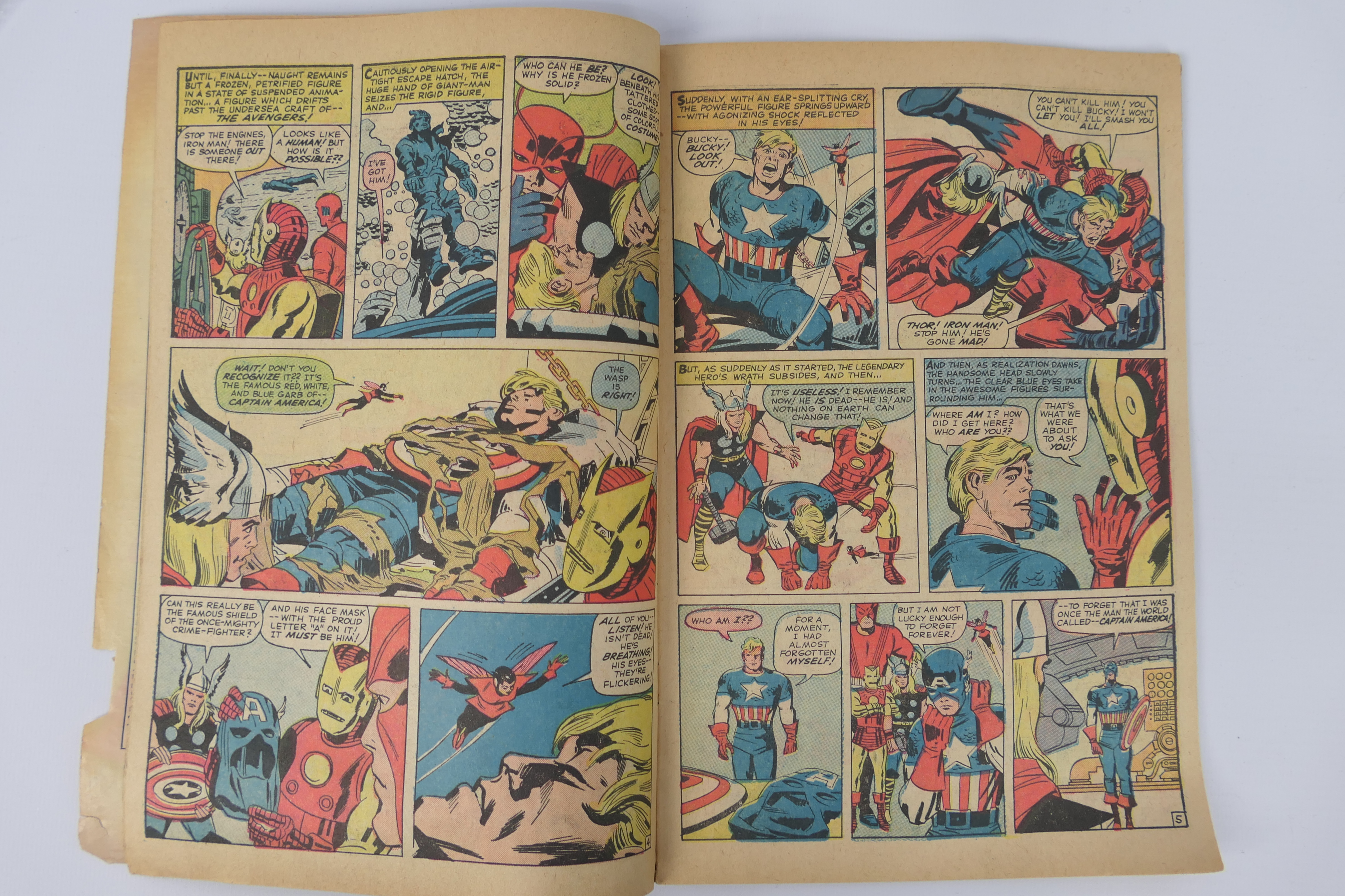 Marvel - The Avengers #4 March 1964 "Captain America Lives Again". - Image 12 of 12