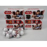 Star Wars - Unused retail stock, two boxes of Star Wars Helmet Pencil Toppers,