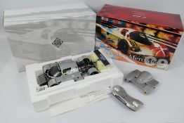 Exoto - Racing Legends - A boxed Sauber Mercedes C9 in 1:18 scale in silver # 18190.