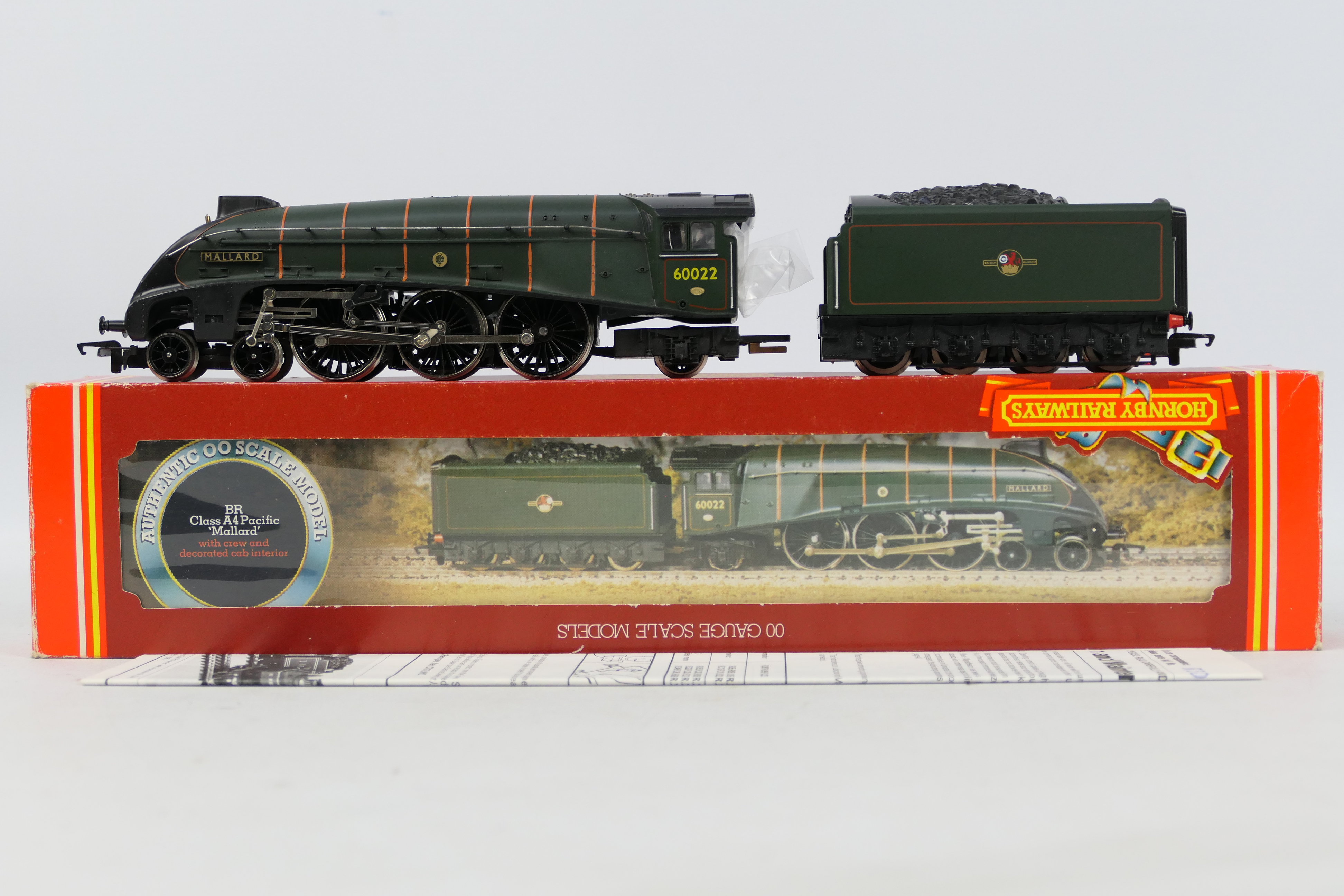 Hornby - A boxed Hornby R309 OO gauge Class A4 4-6-2 steam locomotive and tender Op.