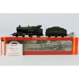 Hornby - A boxed OO gauge Hornby R392 'With Smoke' Country Class 4-4-0 steam locomotive and tender