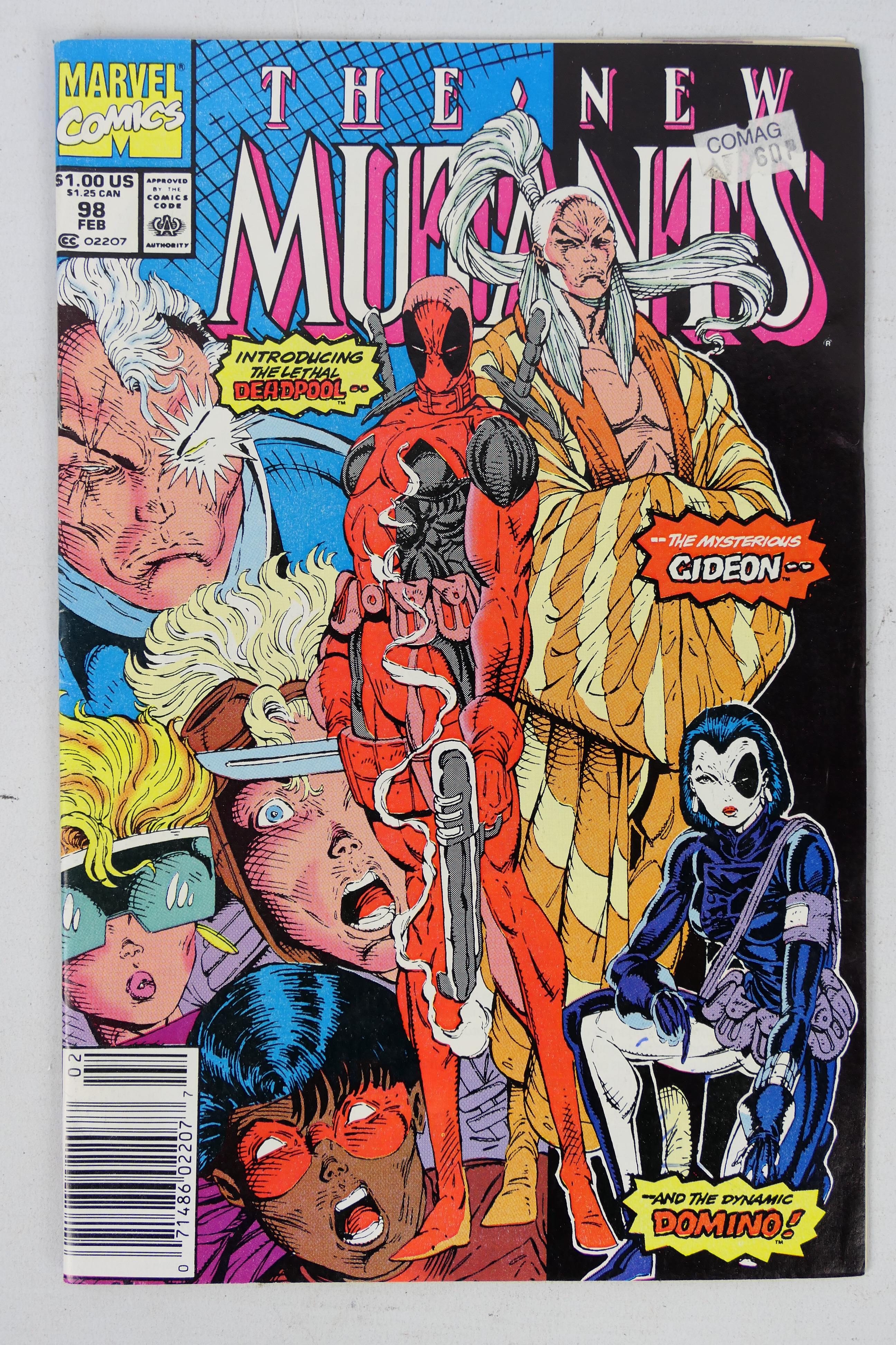 Marvel - The new Mutants #98 Feb 1991 - Key Issue - 1st appearance of Deadpool,