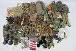 Dragon - DiD - A large quantity of predominately WW2 Axis forces 1:6 scale uniform parts and