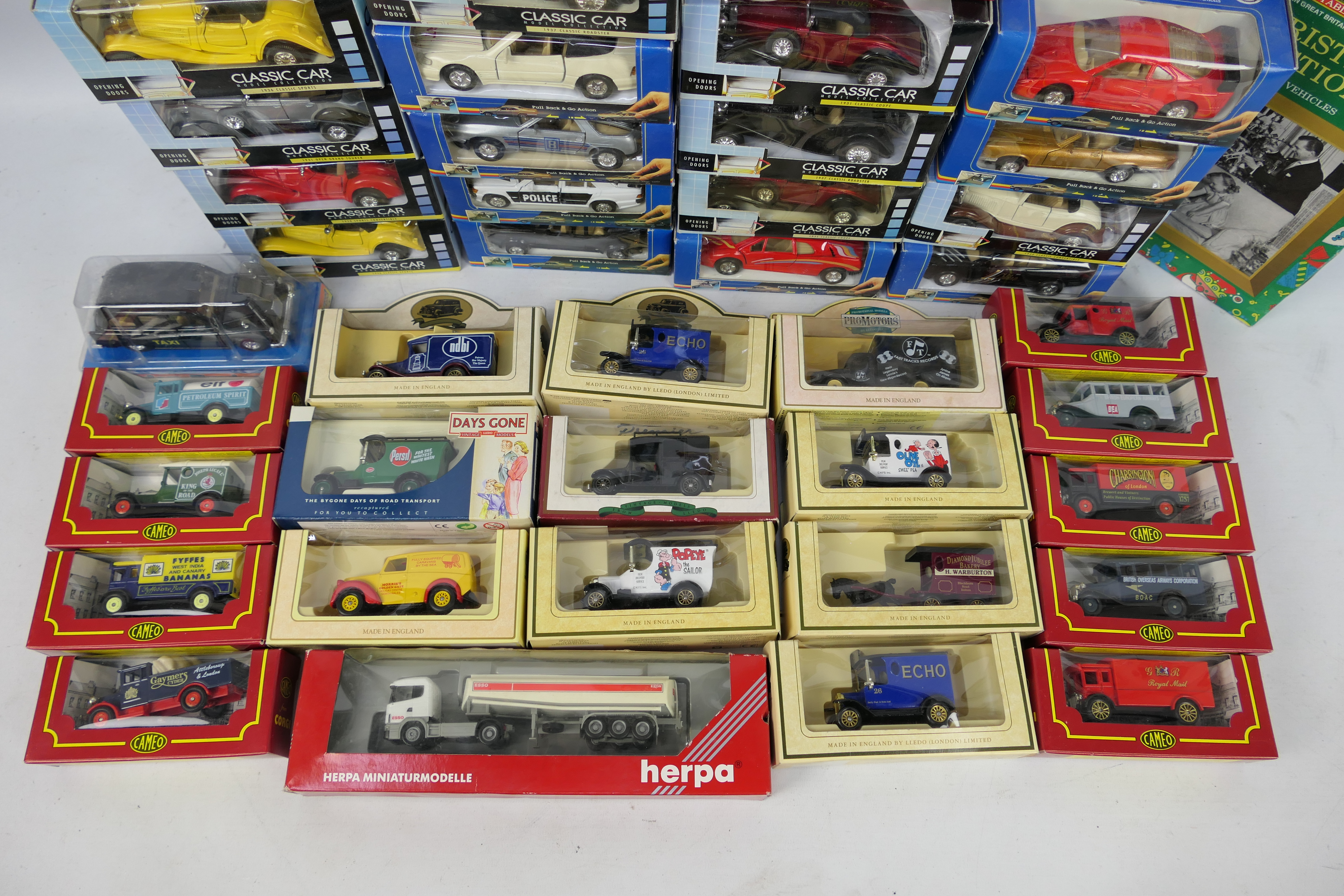 Corgi - Herpa - Super Racer - Lledo - 40 x boxed vehicles including a limited edition Cameo - Image 2 of 2