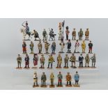 DelPrado - Starlux - Britains - 36 x painted metal soldiers including British Army Corporal WWI,