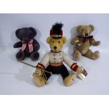 House Of Nisbet - 3 x limited edition jointed bears,