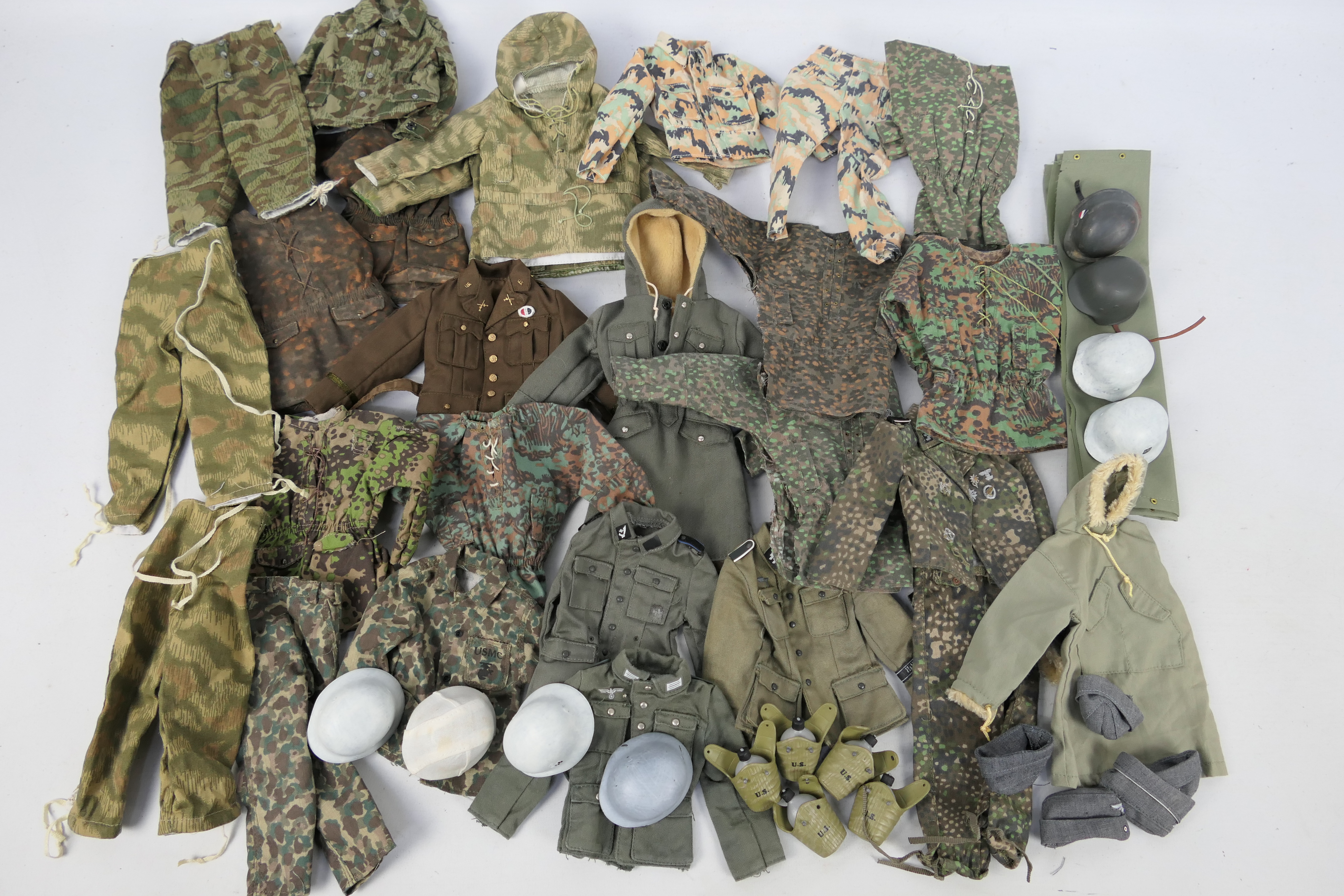 Dragon - DiD - A large collection of predominately WW2 Axis forces 1:6 scale uniform parts and