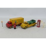 Dinky - A collection including Bedford Heinz van # 923, Leyland Comet # 419, Bristol 450 # 163,