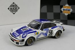 Exoto - Racing Legends - A boxed 1976 Porsche 934 Turbo RSR 1977 Le Mans Group 4 GTS class winning