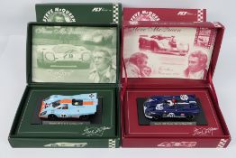 Fly - 2 x boxed Steve McQueen Collection models,